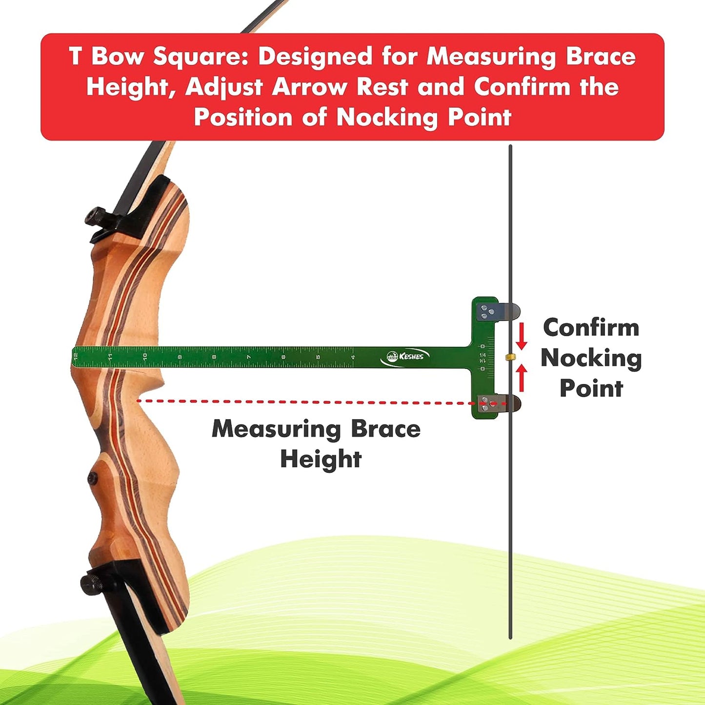 T-SQ Nocking points - Bowstring Tuning set