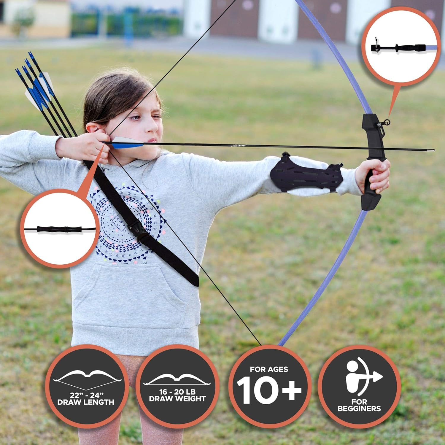 Youth bow sale and arrow case